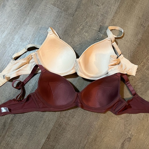 4 36C/80C Bras in Burgundy, Ivory, Dark Nude & Black - Picture 5 of 13
